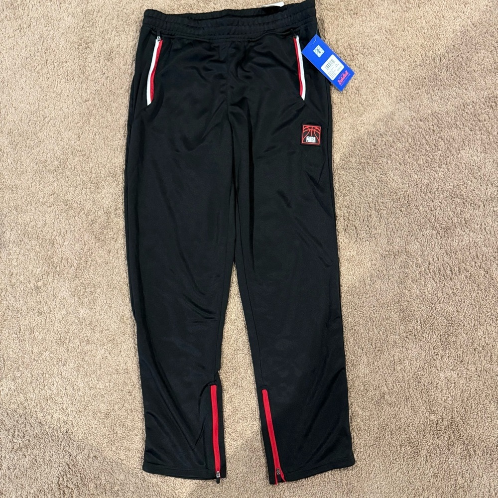 NBA Black Track Pants